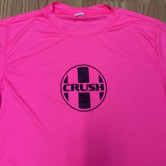 Bright pink crush jersey tee - Picture 2 of 4